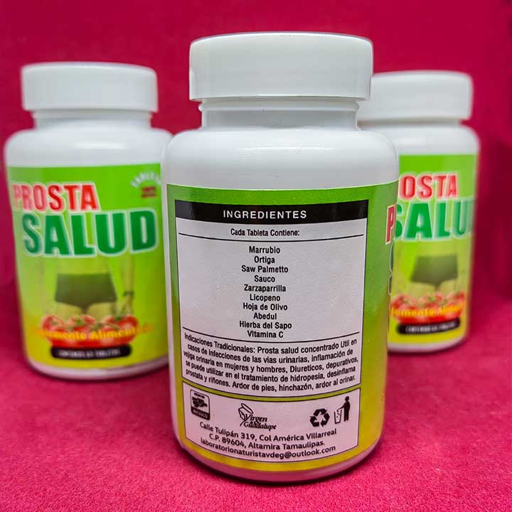 3 FRASCOS PROSTASALUD (TRATAMIENTO COMPLETO) - Imagen 3