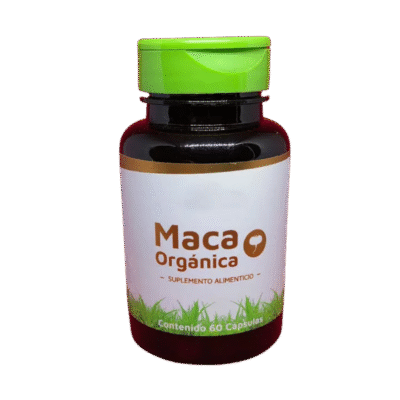 1 FRASCO DE MACA ORGANICA