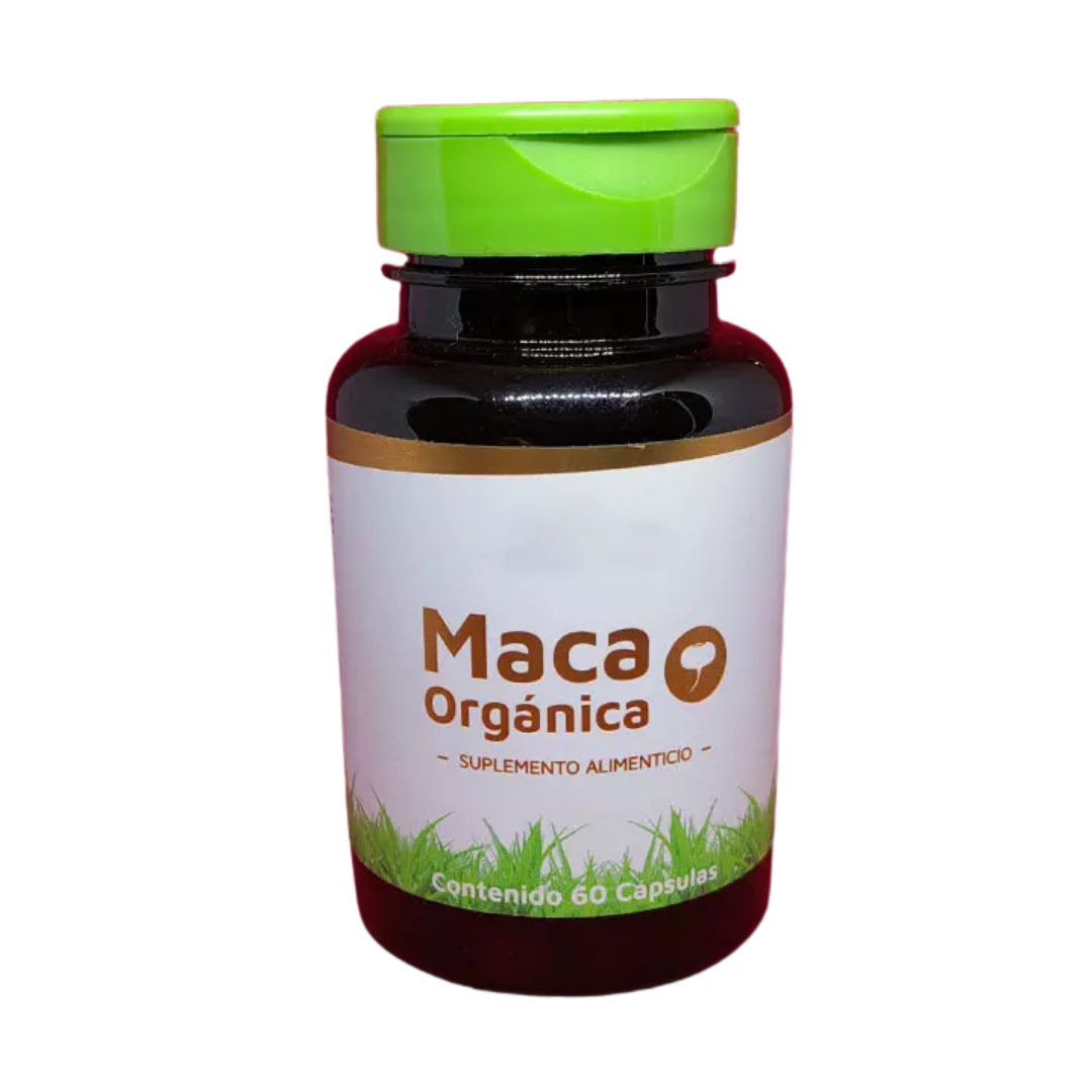 1 FRASCO DE MACA ORGANICA
