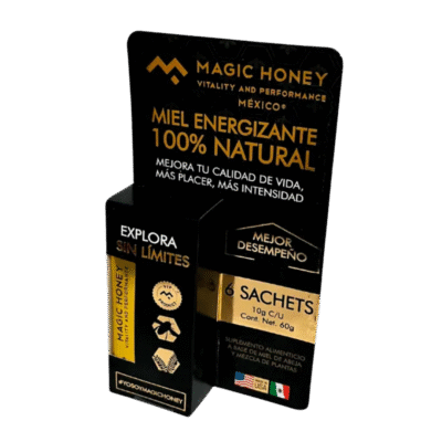 MAGIC HONEY – 6 SOBRES DE MIEL ENERGETIZANTE